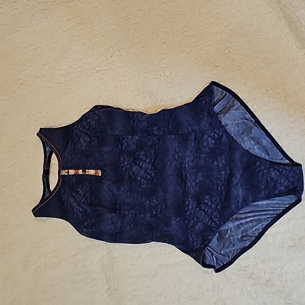 Blue bathing suit